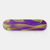 Abstrakt Regenbogen Persoonlijk Skateboard (Horizontaal)