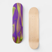 Abstrakt Regenbogen Persoonlijk Skateboard (Voorkant)