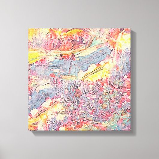 Abstrakta 0002 canvas afdruk (Voorkant)