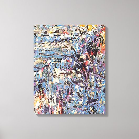Abstrakta 0003 canvas afdruk (Voorkant)
