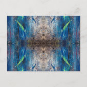 Abstrakte Postkarte Kaleidoskop bunt verspielt Briefkaart (Voorkant)