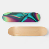Abstrakter Regenbogen Persoonlijk Skateboard (Horizontaal)