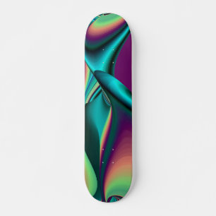 Abstrakter Regenbogen Persoonlijk Skateboard