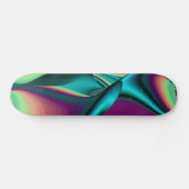 Abstrakter Regenbogen Skateboard (Horizontaal)