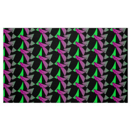 Abstraktes buntes Stoffmuster Pink Grün Neon schwa Stof