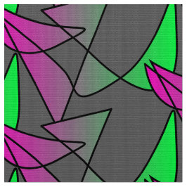 Abstraktes buntes Stoffmuster Pink Grün Neon Stof