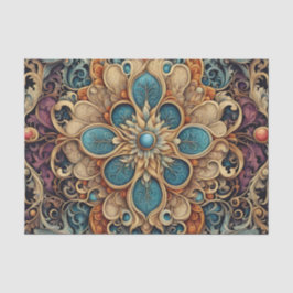 abstraktes florales Muster 7 Tissuepapier