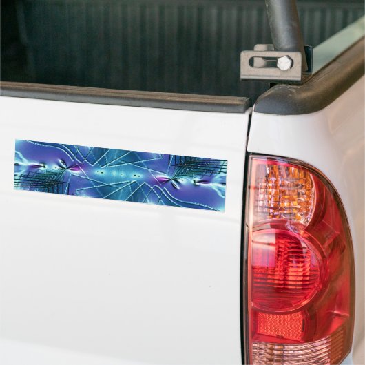 abstraktes Muster abstract pattern Bumpersticker (Op Truck)