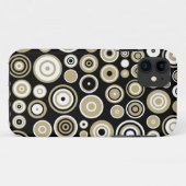 Abstraktes Retro Muster-nahtlose Kunst Case-Mate iPhone Case (Achterkant (horizontaal))