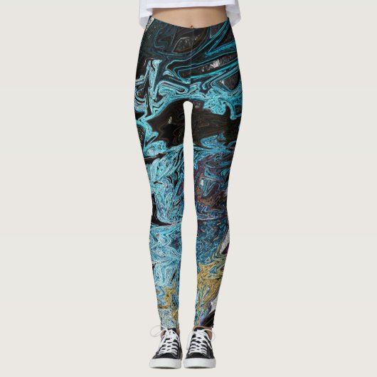 Abstratika All-Over Print Leggings (Voorkant)
