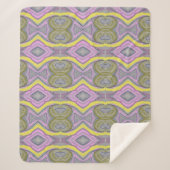 Abstrato Amarelo Sherpa Deken (Voorkant)