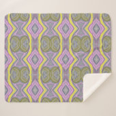 Abstrato Amarelo Sherpa Deken (Voorkant (horizontaal))