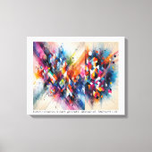 ABSTRATO - impressão em tela Canvas Afdruk (Voorkant)