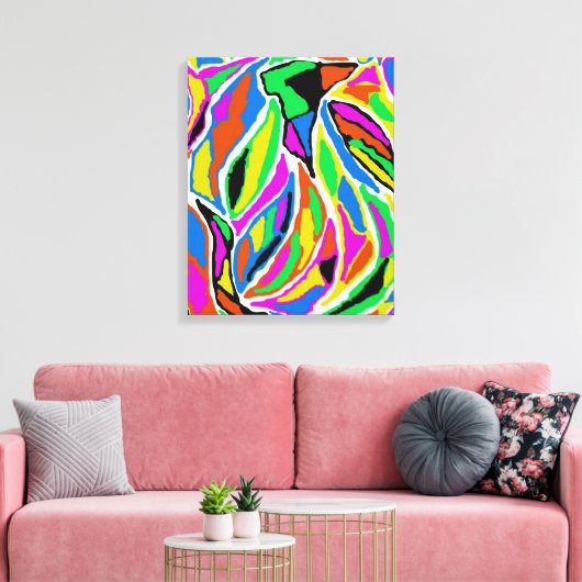 Abstrato Rústico Canvas Afdruk (Insitu (Woonkamer))