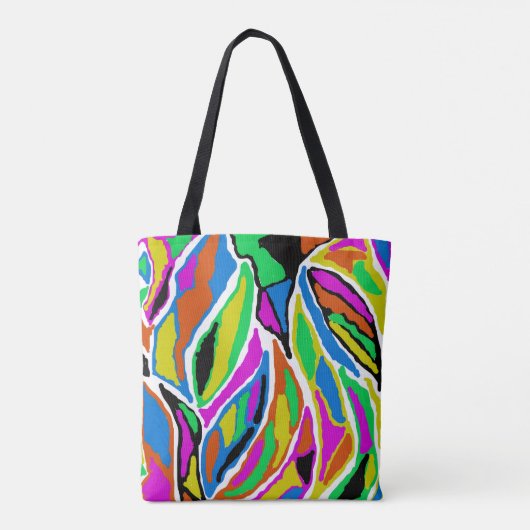 Abstrato Rústico Tote Bag (Achterkant)