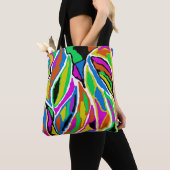 Abstrato Rústico Tote Bag (Dichtbij)