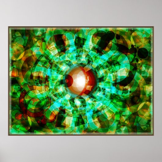 Abstrax'delic Poster (Voorkant)