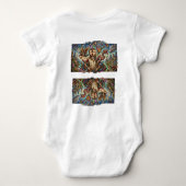 absurd design t-shirt full flagged  (Achterkant)