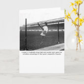 Absurd High-Kick Louise Stock Photo Kaart (Gele Bloem)