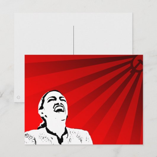 Absurd Politiek Briefkaart (Voorkant / Achterkant)