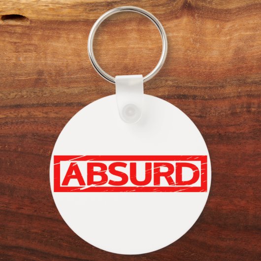 Absurd Stamp Sleutelhanger (Achterkant)