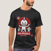 Absurde Wereld Humor T-shirt (Voorkant)