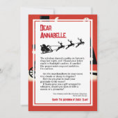 Absurdistische Dada-brief van de Kerstman Kaart (Voorkant)