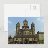 Abtei Maria Laach, Eifel, Duitsland Briefkaart (Voorkant / Achterkant)