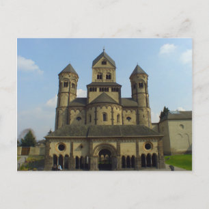 Abtei Maria Laach, Eifel, Duitsland Briefkaart