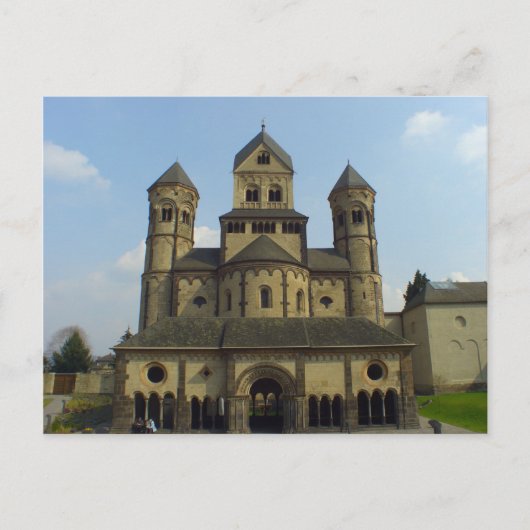 Abtei Maria Laach, Eifel, Duitsland Briefkaart (Voorkant)