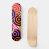 ABTRACT ART COLORFUL1960s SKATEBOARDS (Voorkant)
