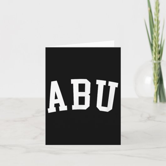 Abu _1 kaart (Voorkant)
