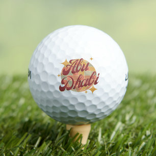 Abu Dhabi أبوظ بي Verenigde Arabische Emiraten gol Golfballen