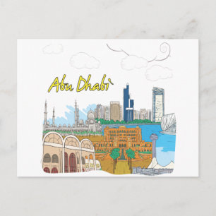 Abu Dhabi Briefkaart
