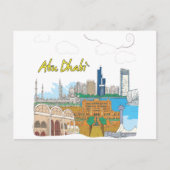 Abu Dhabi Briefkaart (Voorkant)