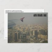Abu Dhabi briefkaart - Verenigde Arabische Emirate (Voorkant / Achterkant)