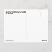 Abu Dhabi briefkaart - Verenigde Arabische Emirate (Achterkant)