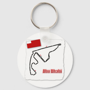 Abu Dhabi GP Circuit Sleutelhanger