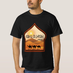 Abu Dhabi in de Arabische Emiraten T-shirt