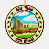 Abu Dhabi Keramisch Ornament (Voorkant)