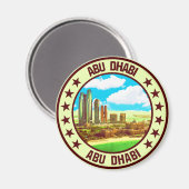 Abu Dhabi Magneet (Voorkant / Achterkant)