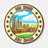 Abu Dhabi Magneet (Voorkant)