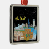 Abu Dhabi Metalen Ornament (Rechts)