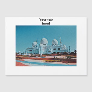 Abu Dhabi Mosque schilderij