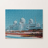 Abu Dhabi Mosque schilderij Legpuzzel (Horizontaal)