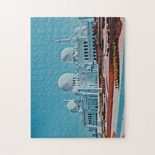 Abu Dhabi Mosque schilderij Legpuzzel (Verticaal)