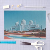 Abu Dhabi Mosque schilderij Tissuepapier (Craft)
