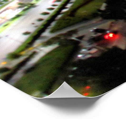 Abu Dhabi Night Poster (Hoek)