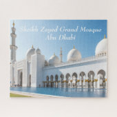 Abu Dhabi Sheik Zayed Grand Mosque Legpuzzel (Horizontaal)