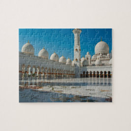 Abu Dhabi Sheikh Zayed Grote Moskee Moslim Legpuzzel